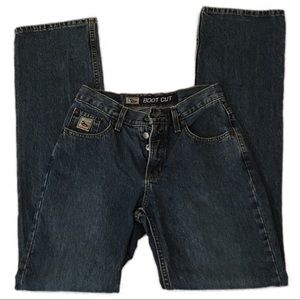 Cruel Girl | Medium Wash Button Fly Jeans